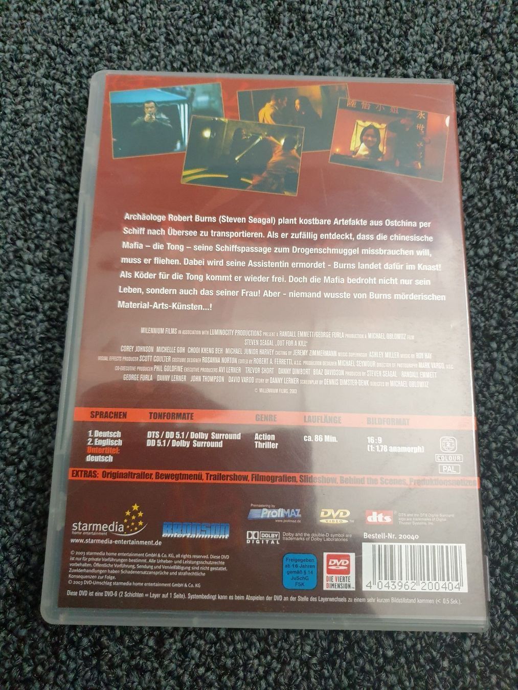 Tutti i DVDs: OUT FOR A KILL(3669) – Usato da Ruswil venduto da Ruck.Zuck. 1