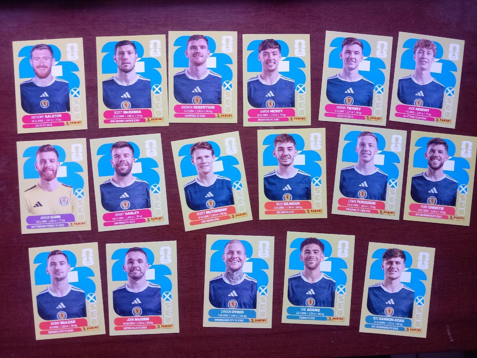 Panini Carte collezionabili: Stickers Panini World Cup 2026 Team SCO – Usato da Salavaux venduto da Lune_Diurne