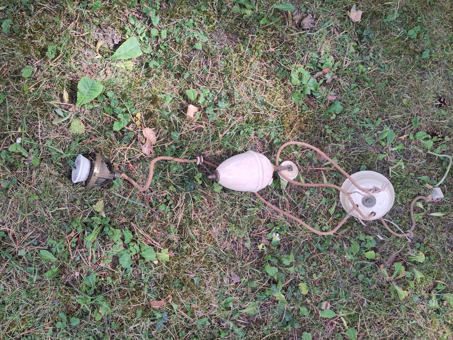 Lampadari & plafoniere: Hängelampe, antik, mit Gegenzug – Usato da Zürich venduto da Jutti