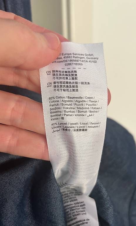 Vestiti: ESPRIT Maxi-Jeanskleid Grösse L  – Usato da Basel venduto da Findus78 3