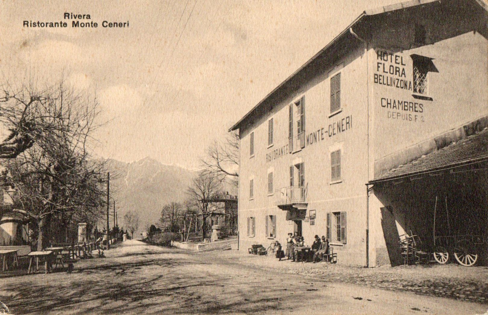 Cartoline postali: Rivera - Ristorante Monte Ceneri – Usato da Melano venduto da pisonsdro