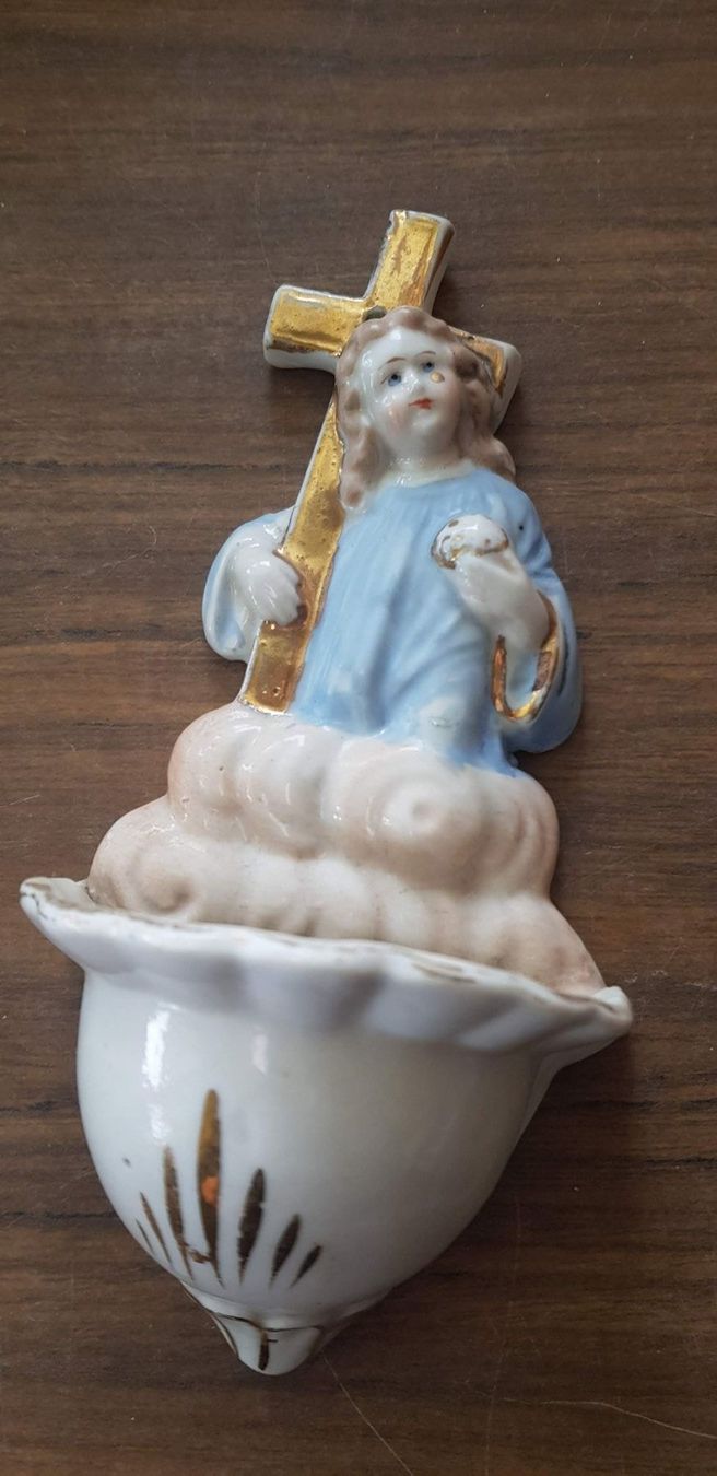 Figuren: Weihwasser Engel antik 1900 – Gebraucht aus Mörschwil von antiksalon21 6