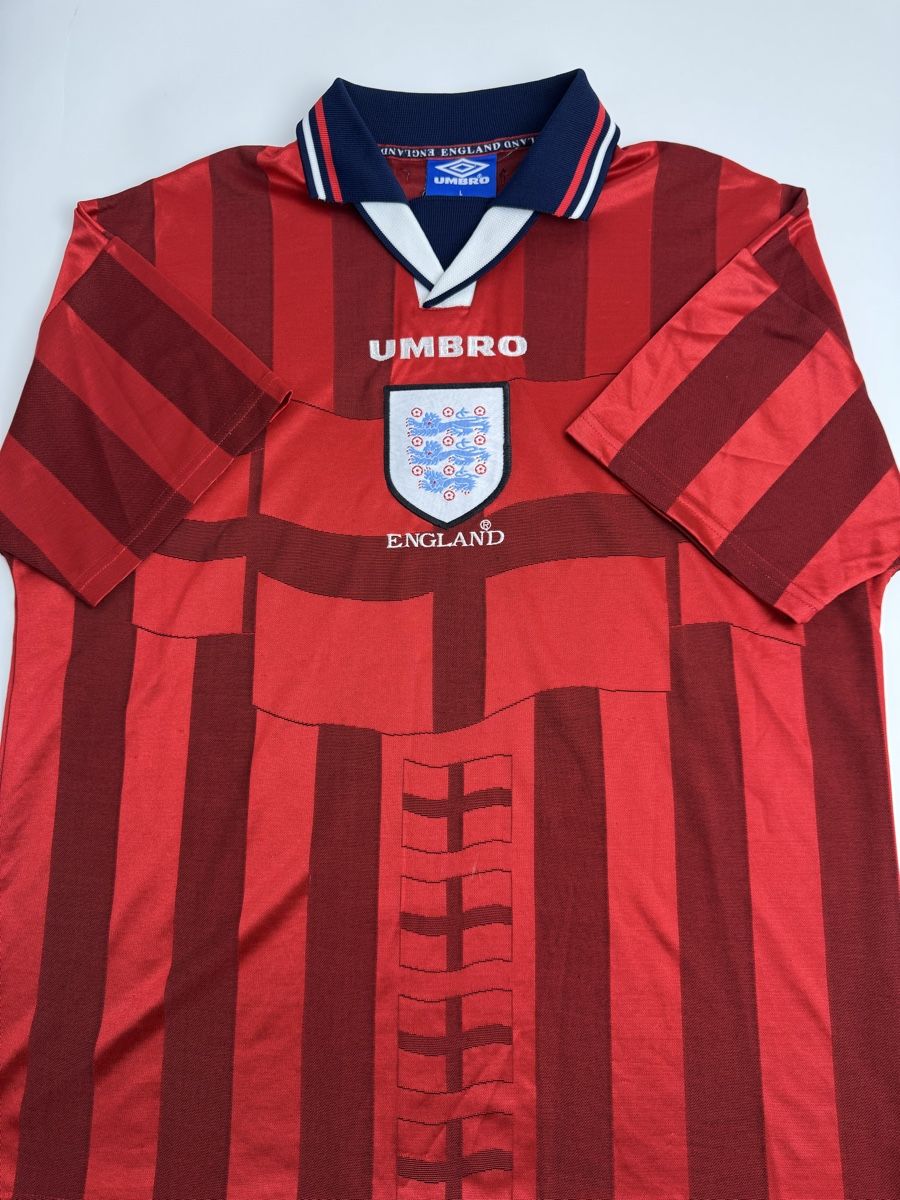 Umbro Canottiere & Pantaloni: England 98/00 away shirt – Nuovo (secondo la descrizione) da Baden venduto da Timelessthreads 2