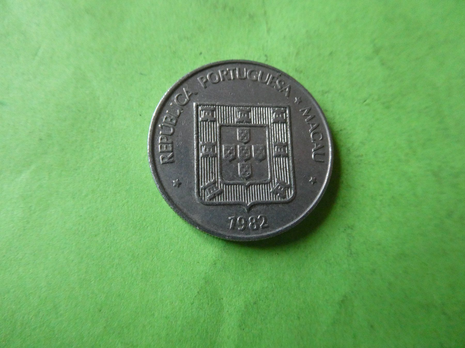 Toutes les monnaies: Macau 1982, 1 Pataca – D'occasion à Hinterforst par rohusri 1