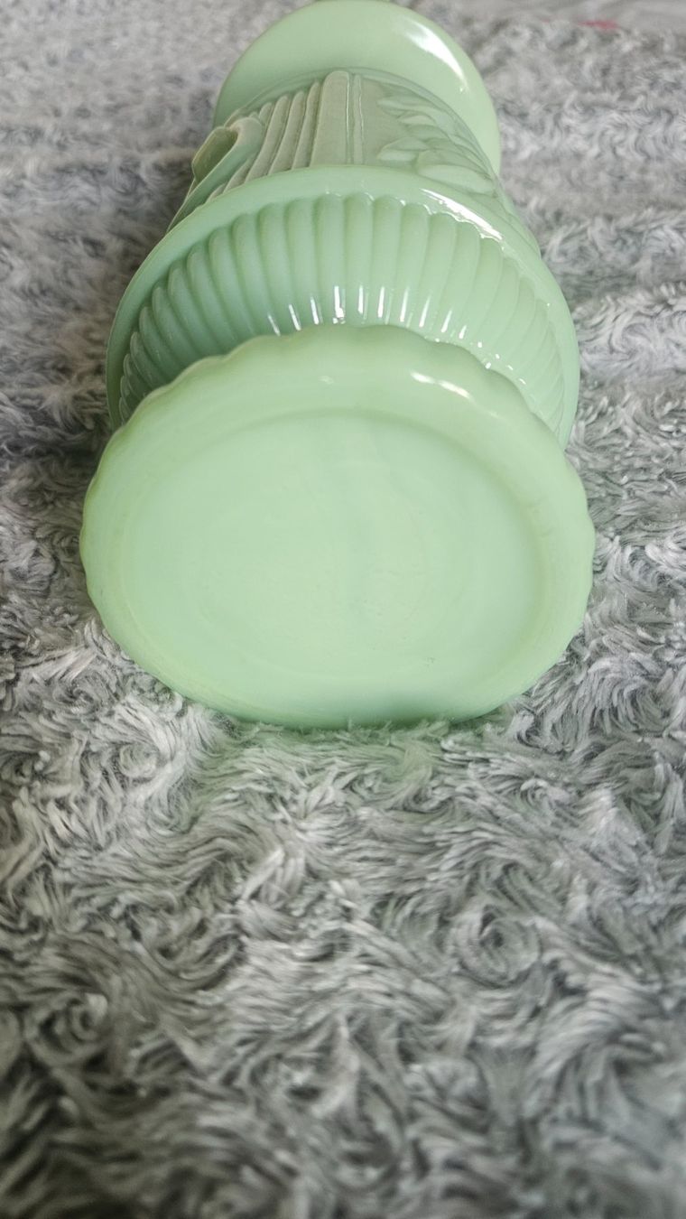 Vase & Récipients: Vase opaline Jade – D'occasion à Etoy par angi020 5