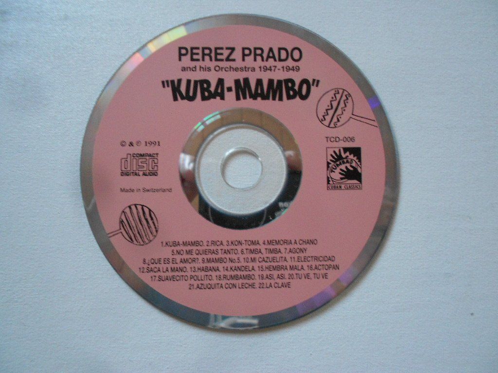 CD: PEREZ PRADO  -  KUBA - MANBO – Usato da Bex venduto da Giorgiob 2