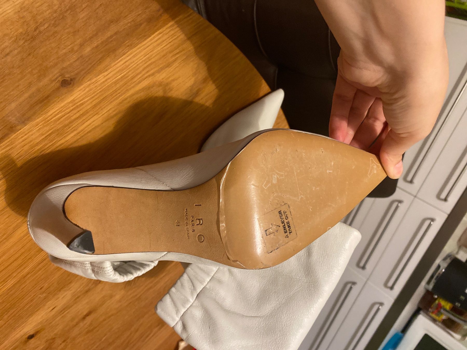 Iro Scarpe da donna: IRO Paris Stiefelette High Heels Weiss NEU – Nuovo e nell'imballaggio originale da Langenthal venduto da morena86 2