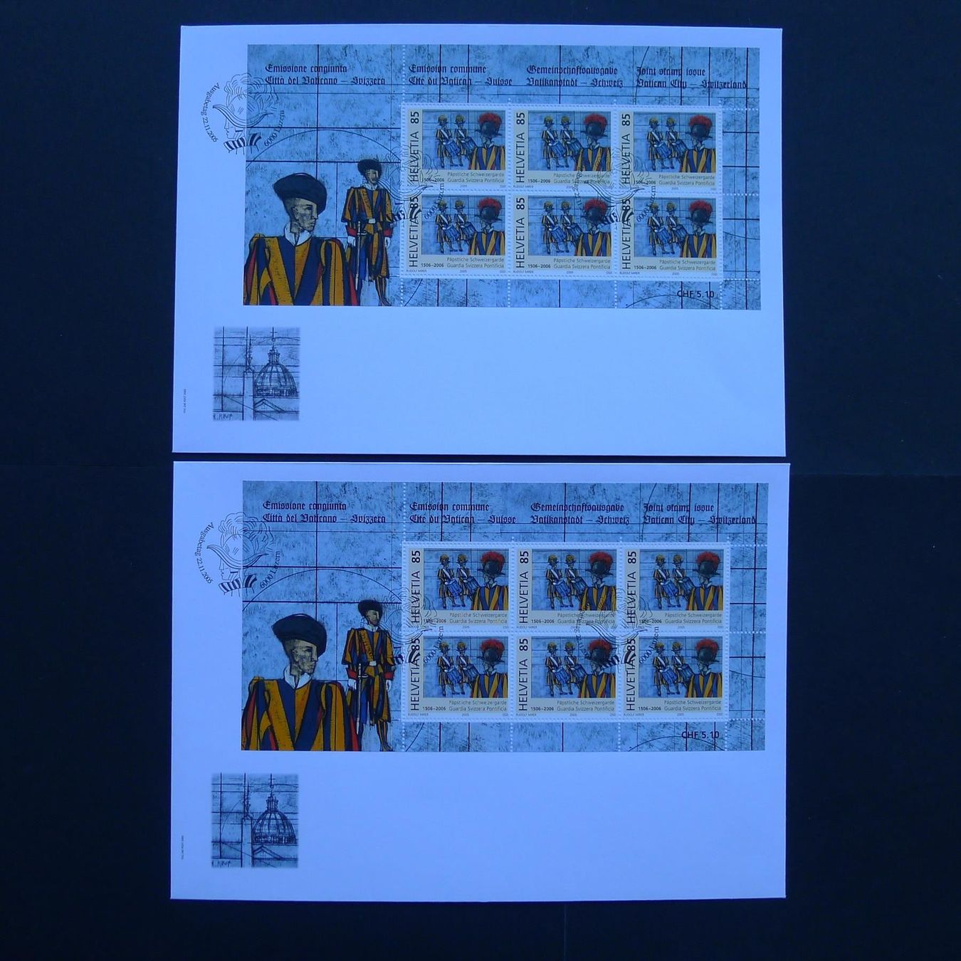 Tutti i francobolli: 2005 Nr.1183 + 1184 Lot mit FDC/Bogen – Usato da Dagmersellen venduto da wyss1982 4