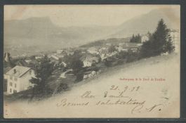 Carte P de 1899 ( Ballaigues & La Dent de Vaulion )