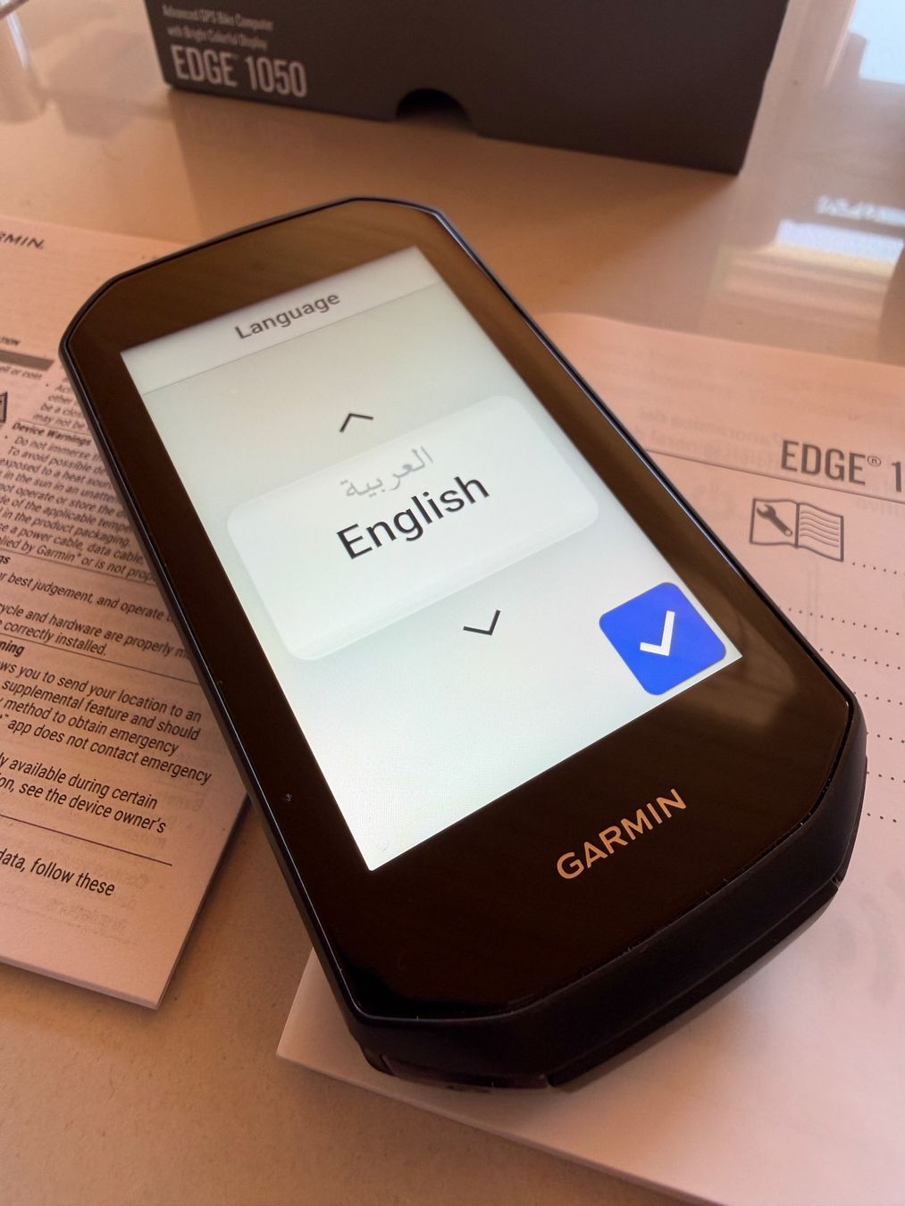 Garmin Computer & Strumenti di misurazione: GARMIN Edge 1050 - Neuwertig – Nuovo (secondo la descrizione) da Wettswil venduto da TheBlueCat 1