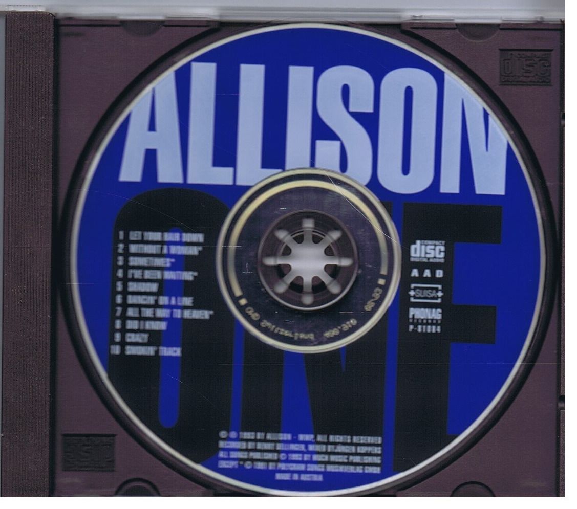 CDs: Allison – One – Gebraucht aus Unterengstringen von Lastchance 2