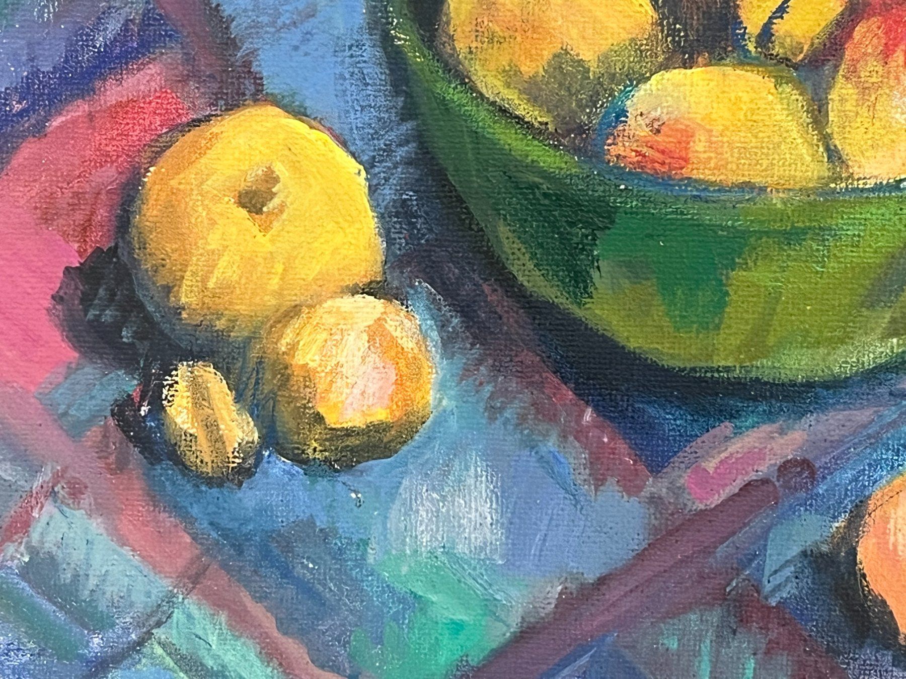 Dipinti: RITA AFFOLTER Ölgemälde – Usato da Basel venduto da Kaffee_und_Kunst 3
