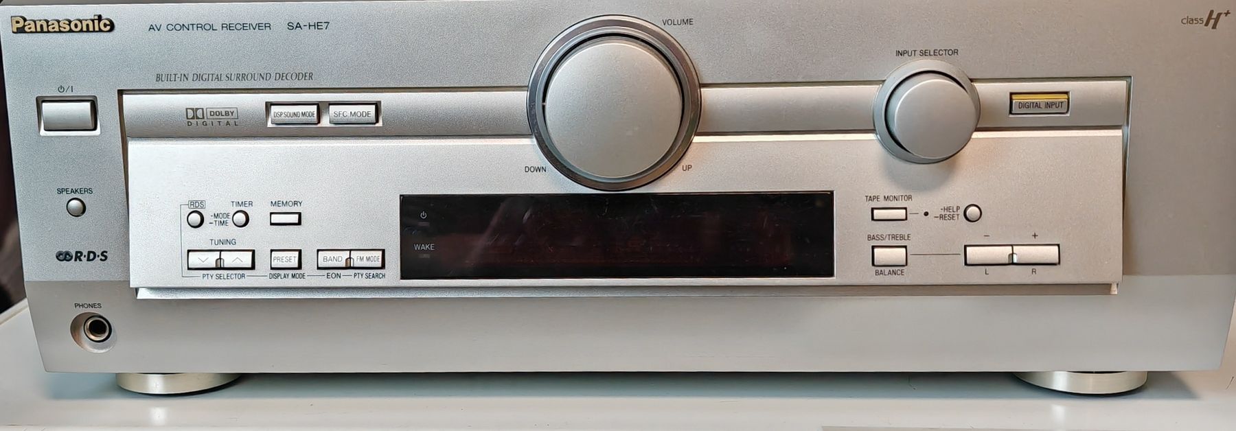 Panasonic Ricevitori: Panasonic SA-HE7 Receiver Dolby Digital 5.1 Heimkino – Usato da Rheinsulz venduto da Dred 1