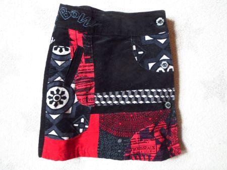 toller DESIGUAL Damen Rock / Jupe Gr 36