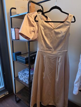 Weise Abendkleid mit Bolero – Grösse 38 ✨  Elegantes Abendkl