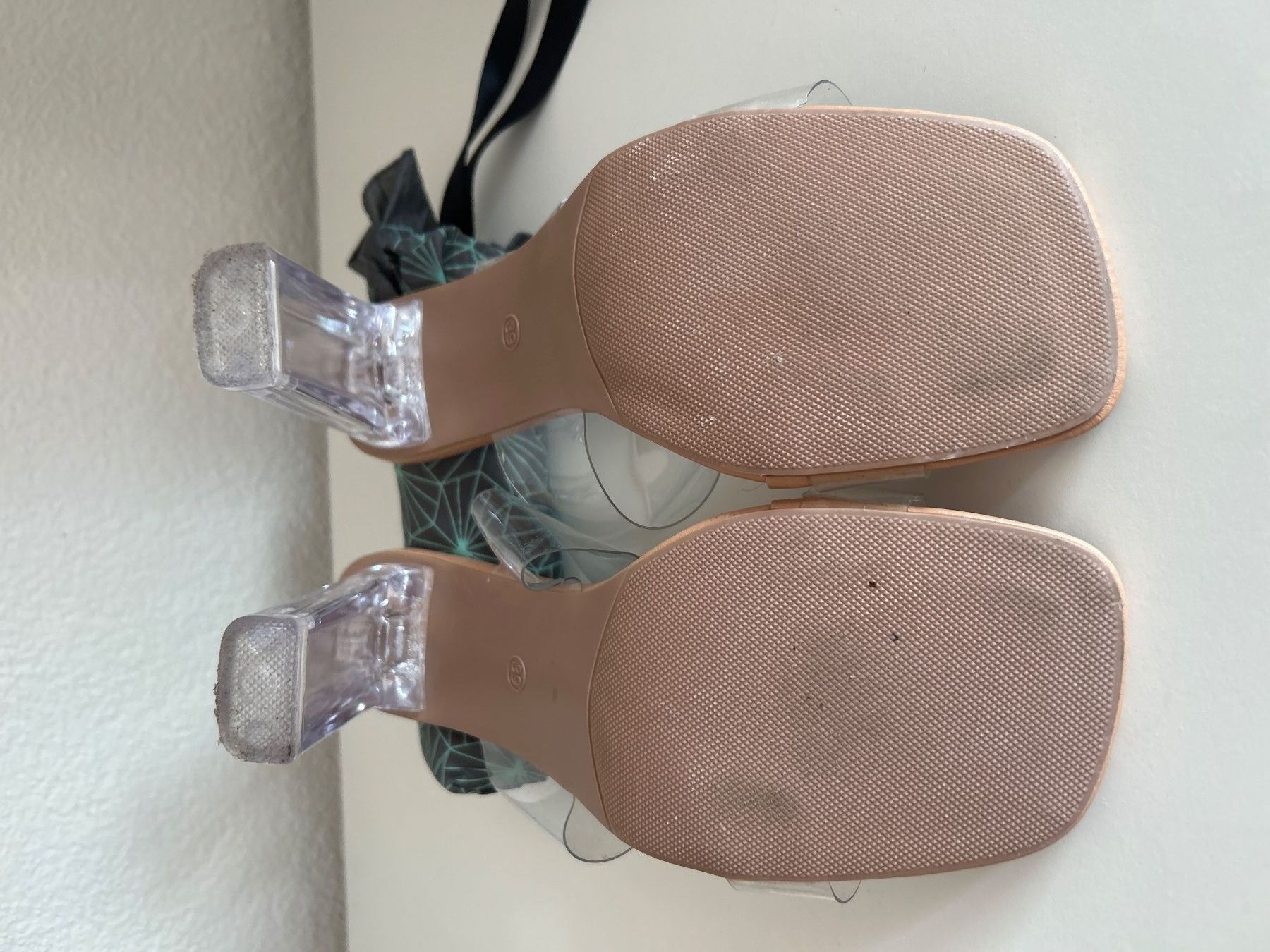 Scarpe da donna: Sandalen Damen transparent Absatz Grösse 39 – Usato da Brunnen venduto da Nala2929 5