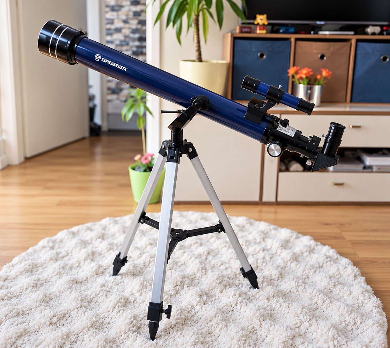 Télescopes: BRESSER 60/700 ACHROMATIC REFRACTOR TELESCOPE – Neuf (Voir description) à Ringgenberg BE par Euthymia