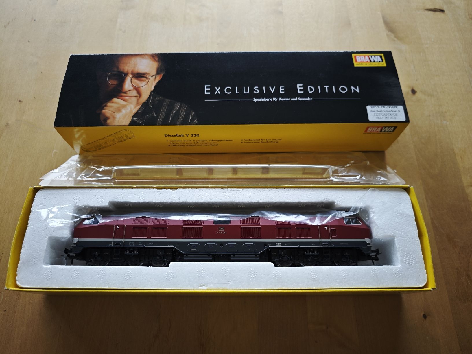 Brawa Modelleisenbahnen: Brawa V320 digital WD  – Neu und originalverpackt aus Le Lignon von kok240 3