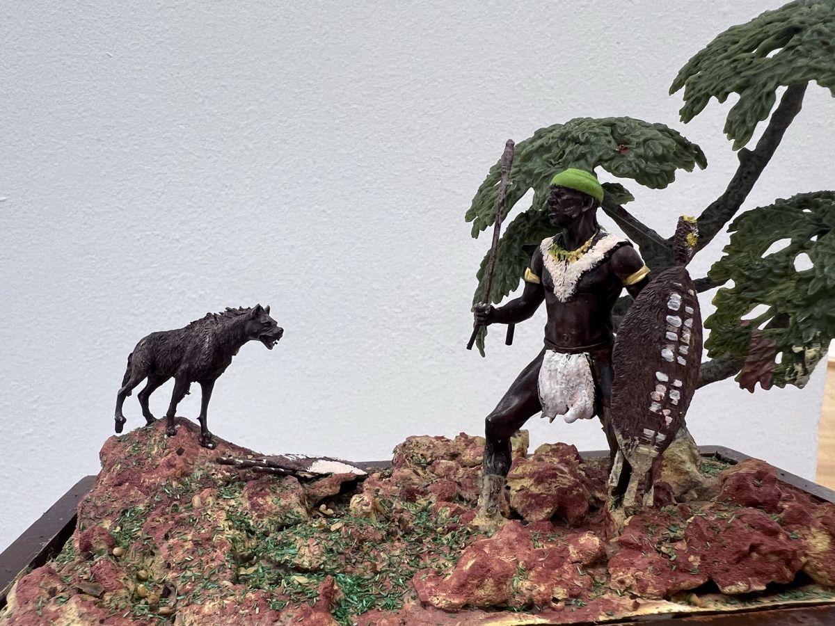 Figuren: Zulu with Hyena – Gebraucht aus Basel von Binis01 2