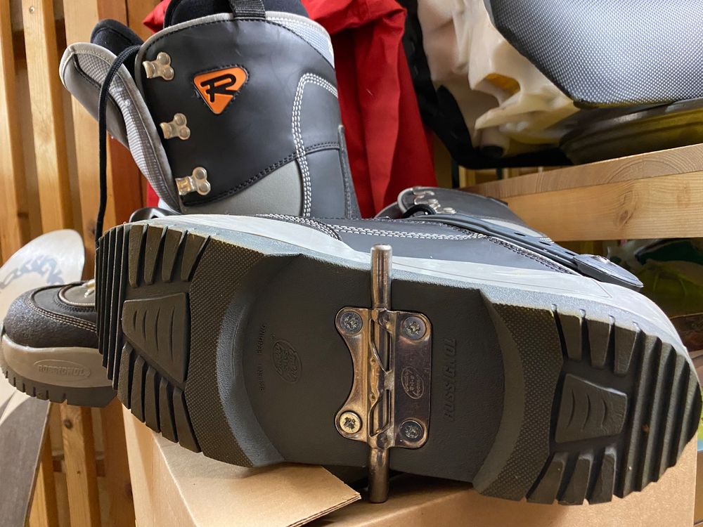 Snowboard rossignol step in bindung plus schuhe gr43 kaufen auf ricardo