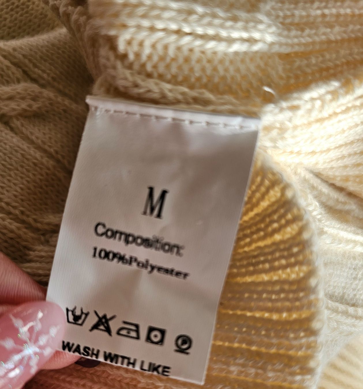 Pullover & Sweatshirts: Strick Pullover Gr. M ecru mit gesticktem Herz – Gebraucht aus Füllinsdorf von Sunnebliemli7 2