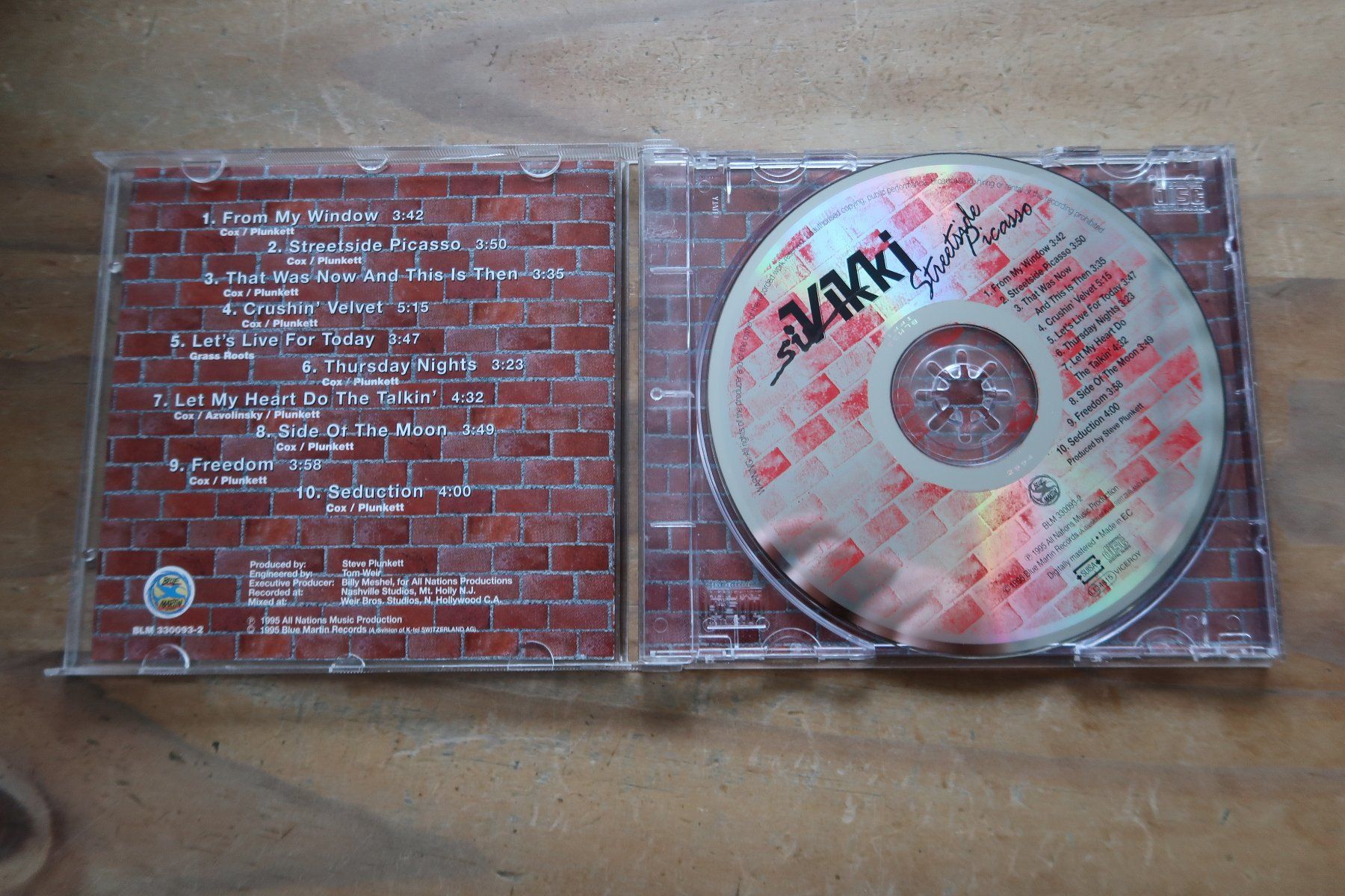 CD: SIC VIKKI - STREETSIDE PICASSO - MELODIC ROCK CD – Usato da Basel venduto da Patiscat 3
