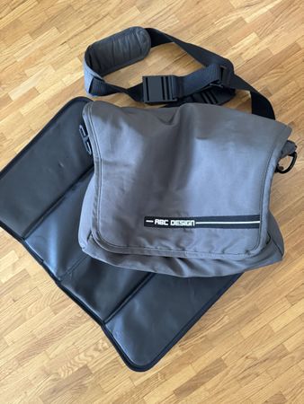 Sac à langer ABC Design gris pour bébé