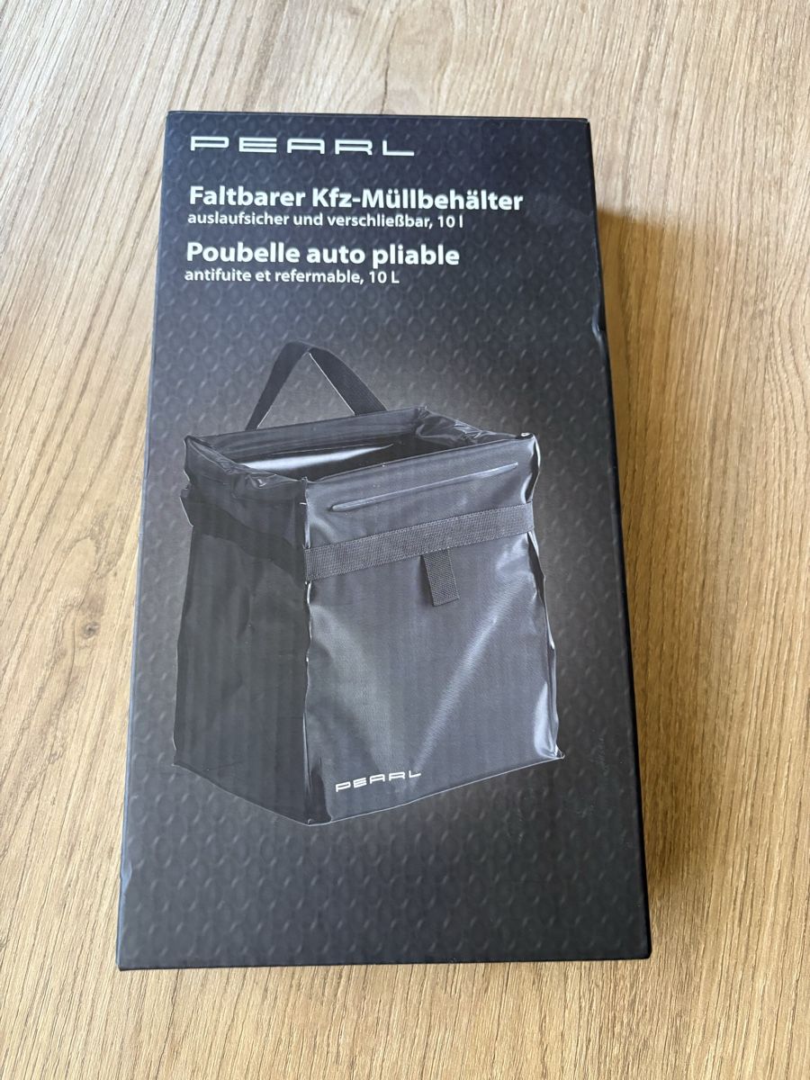Abfalleimer: Faltbarer Müllbehälter – Neu und originalverpackt aus Ittigen von sab_6dkh
