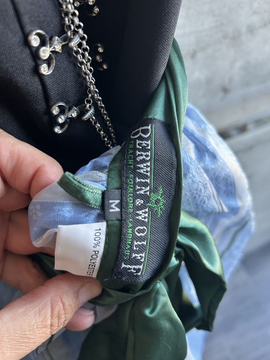 Kleider: Dirndl Berwin & Wolf schwarz blau Grösse M gebraucht – Gebraucht aus Allschwil von Frieda8 3