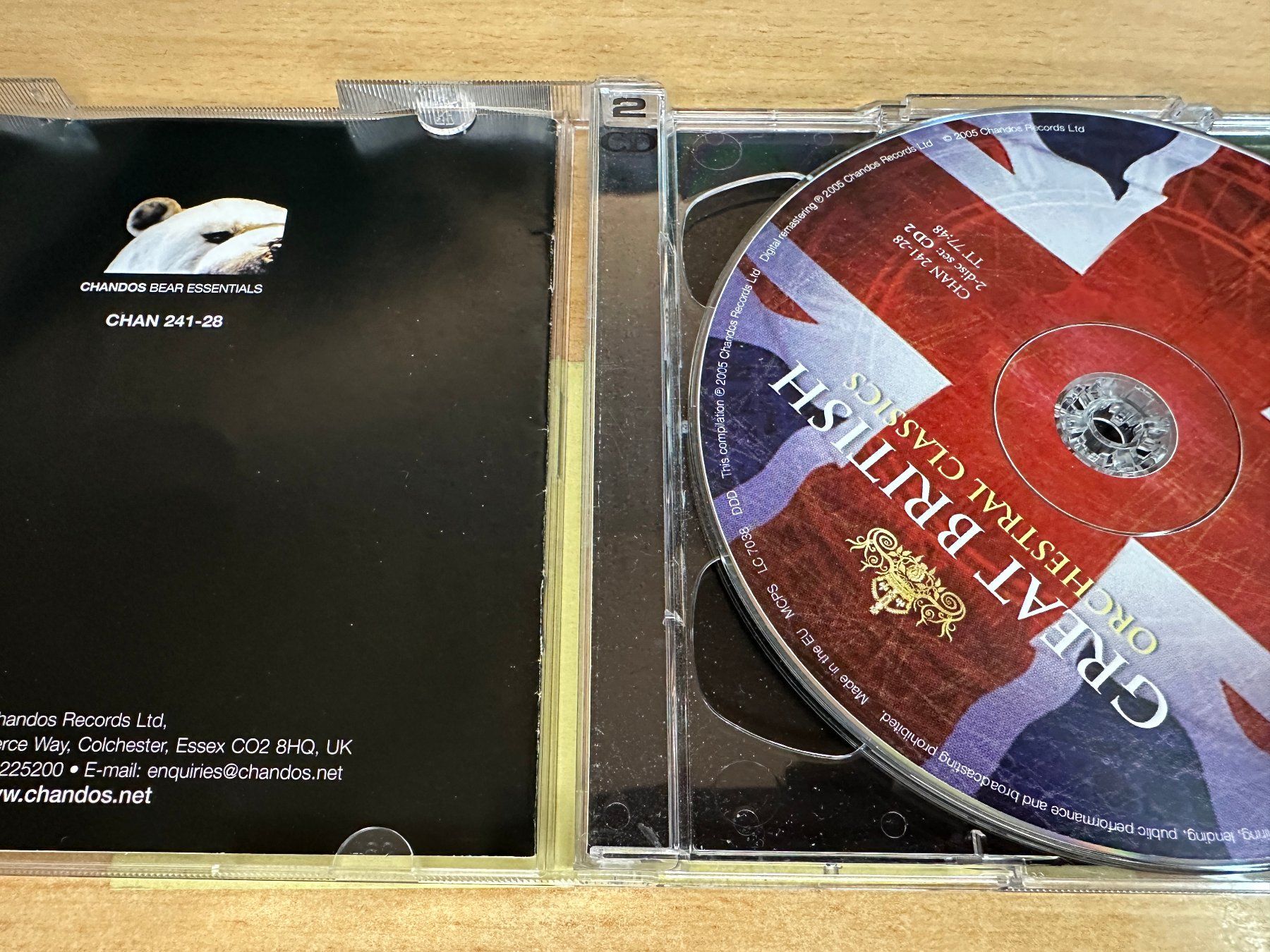 CD: T5 Various – Great British Orchestral Classics - 2 CD – Usato da Rikon im Tösstal venduto da Alpenmutz 2