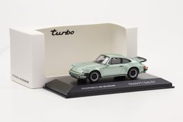 Porsche 911 / 930 Turbo 3.0 1975-1977 silbergrün met. /