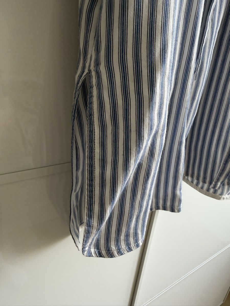 Vestiti: SET Blusenkleid, Gr. 36, blau-weiss gestreift, mit Seide – Usato da Winterthur venduto da marisole4 2