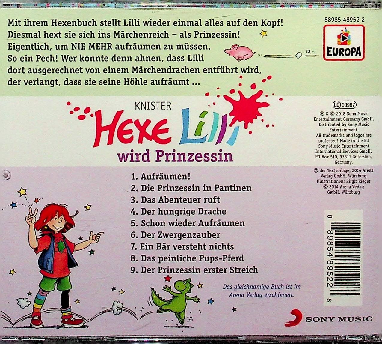 CDs: CD Hexe Lilli wird Prinzessin / Hörspiel – Gebraucht aus Reitnau von Zaomir 1