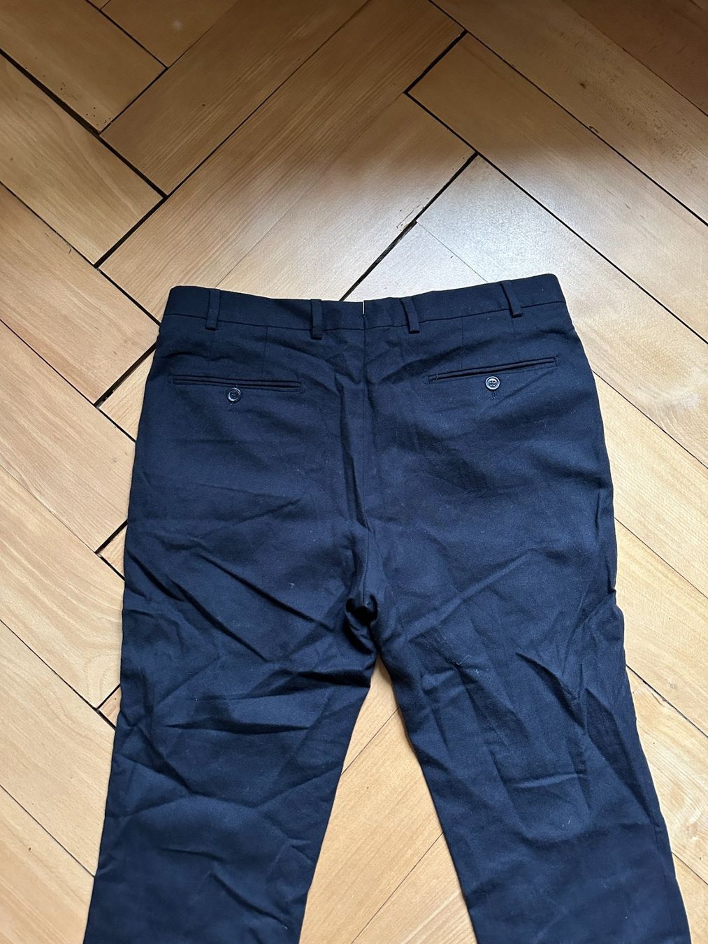 Massimo Dutti Hosen: MASSIMO DUTTI - Wollhose dunkelblau S – Gebraucht aus Zürich von Diazaio 3