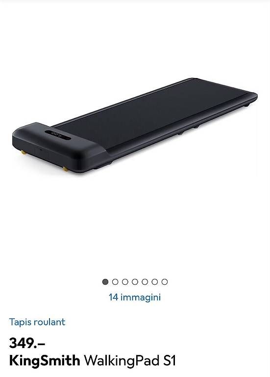 Vélos d'appartement: Walking pad  – D'occasion à Losone par lis_8rfv