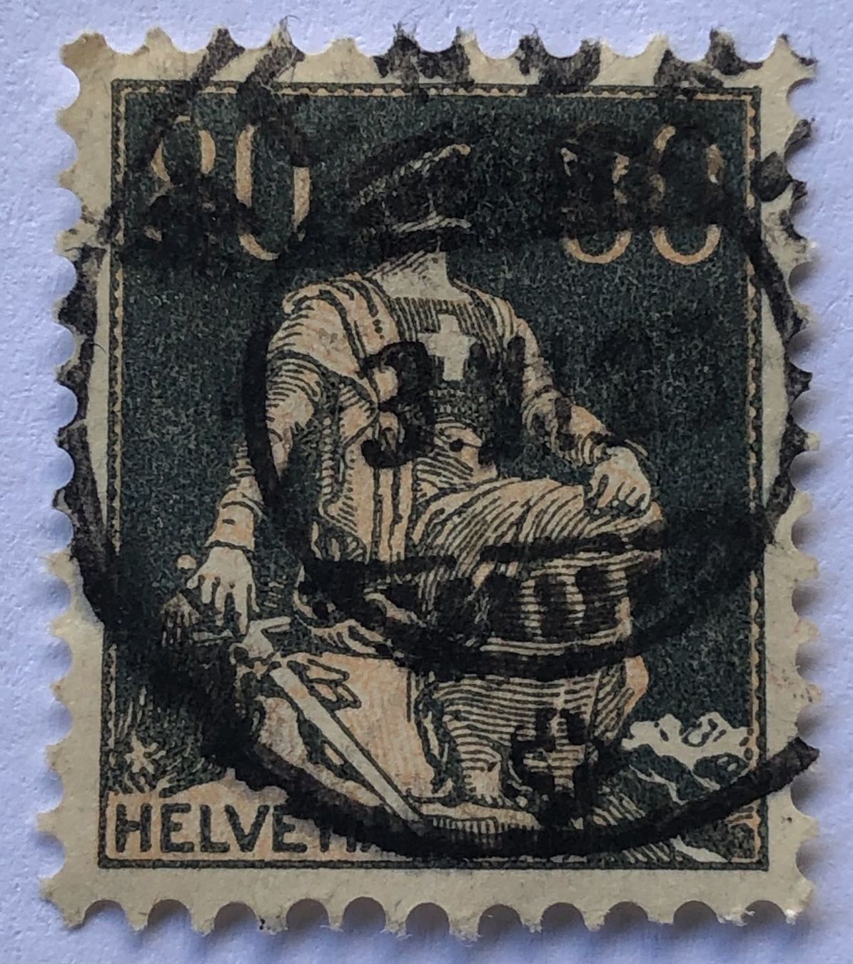 Alle Briefmarken: Nr.141 mit Vollstempel – Gebraucht aus Aarau von Billa007