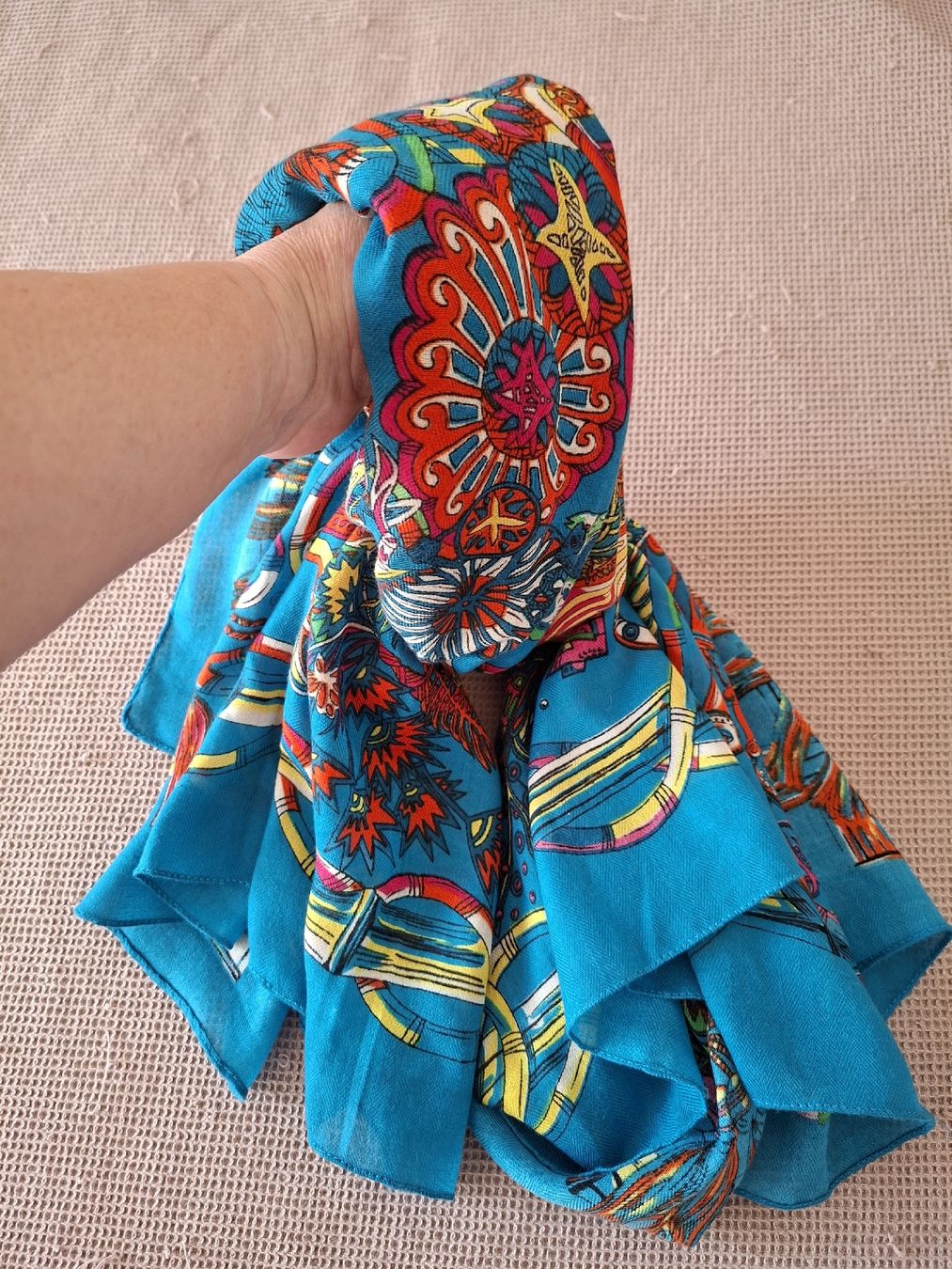 Foulards, Tücher & Schals: Foulard Bohème Coloré – Neu (gemäss Beschreibung) aus Lutry von Sim_Sta