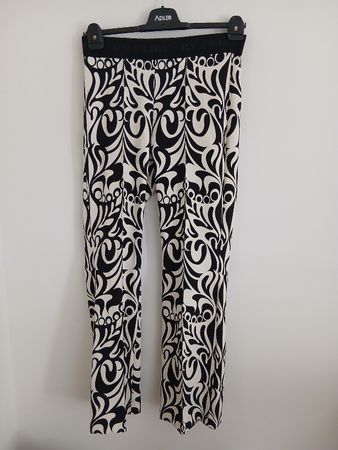 Cambio Trousers Black White Women Size L