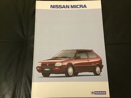 Nissan Micra Verkaufsprospekt 1989