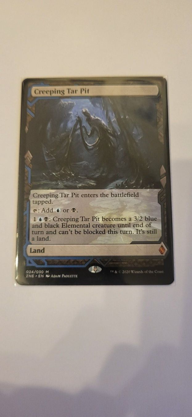 Magic The Gathering Carte collezionabili: MTG - Creeping Tar Pit – Usato da Münsingen venduto da DigitaleSpielecke