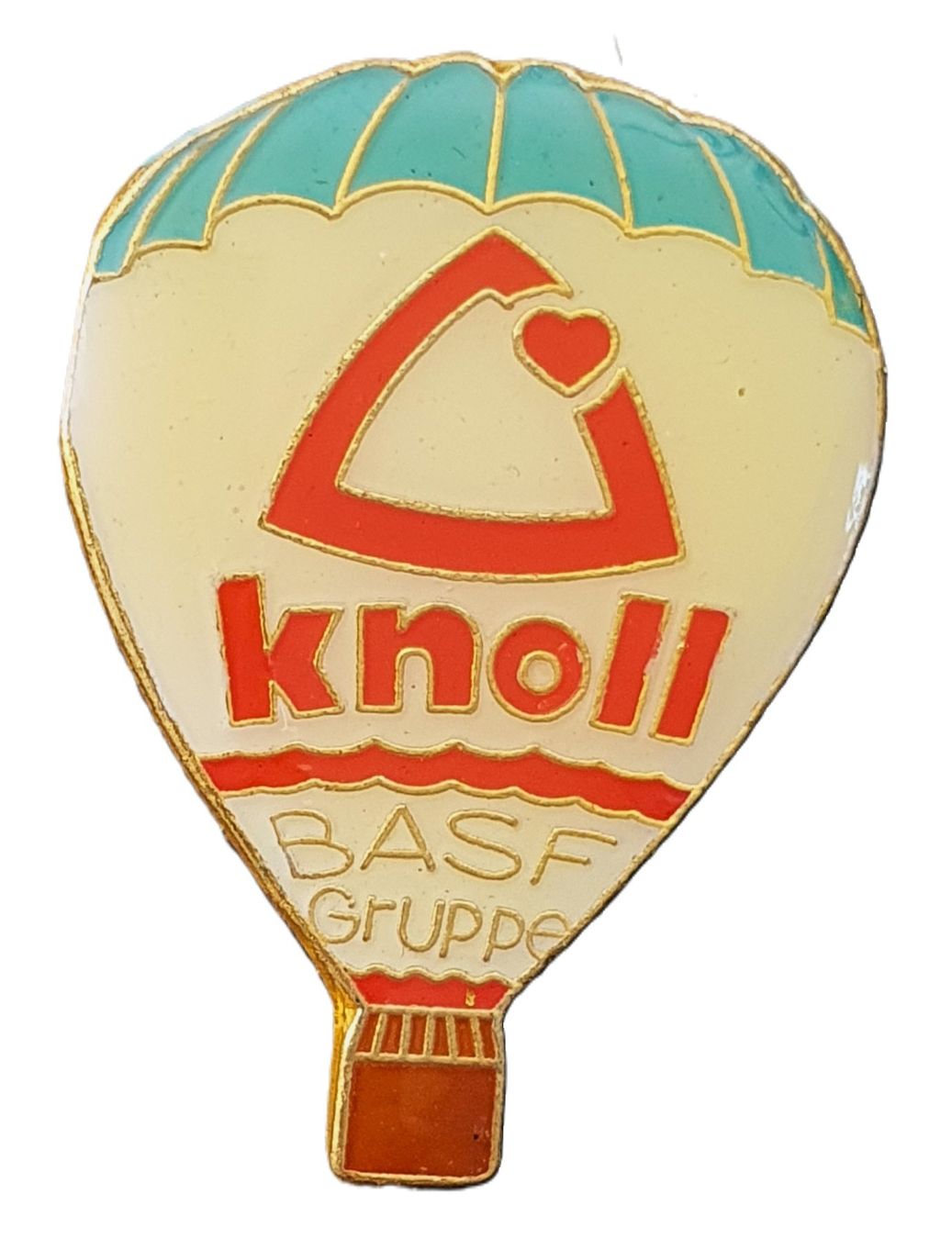 Plaketten & Abzeichen: U799 - Pin Ballon BASF Gruppe  knoll – Gebraucht aus Reinach BL von Boston-Verkauf