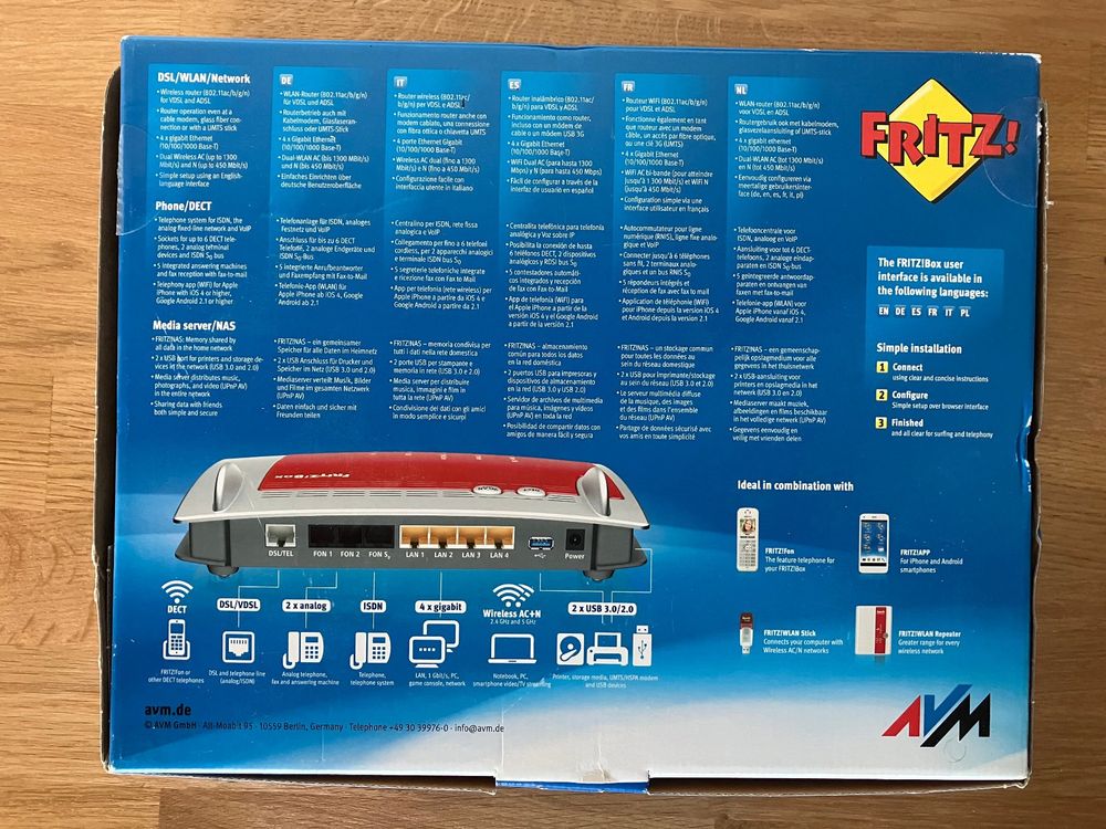 Trsprechanlage Fritzbox 7490