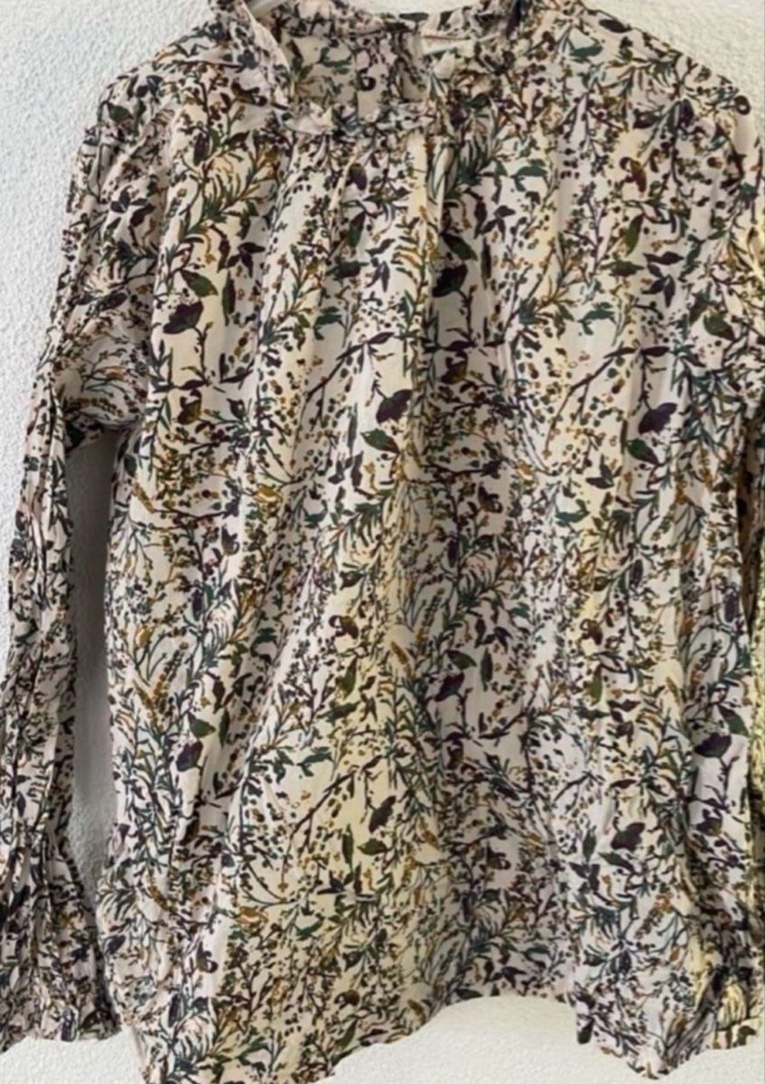 Pomp de Lux Camicette, T-shirt & Top: Pomp de lux Bluse mit Blumenmuster, Grösse 134 – Nuovo (secondo la descrizione) da Freidorf TG venduto da nad_fxh7