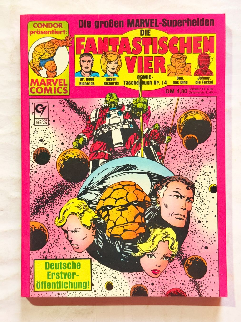 Fumetti: Fantastische Vier Comic-Taschenbuch Nr. 14, Top Zustand! – Usato da Zuerich venduto da SonderArt-Wertgut