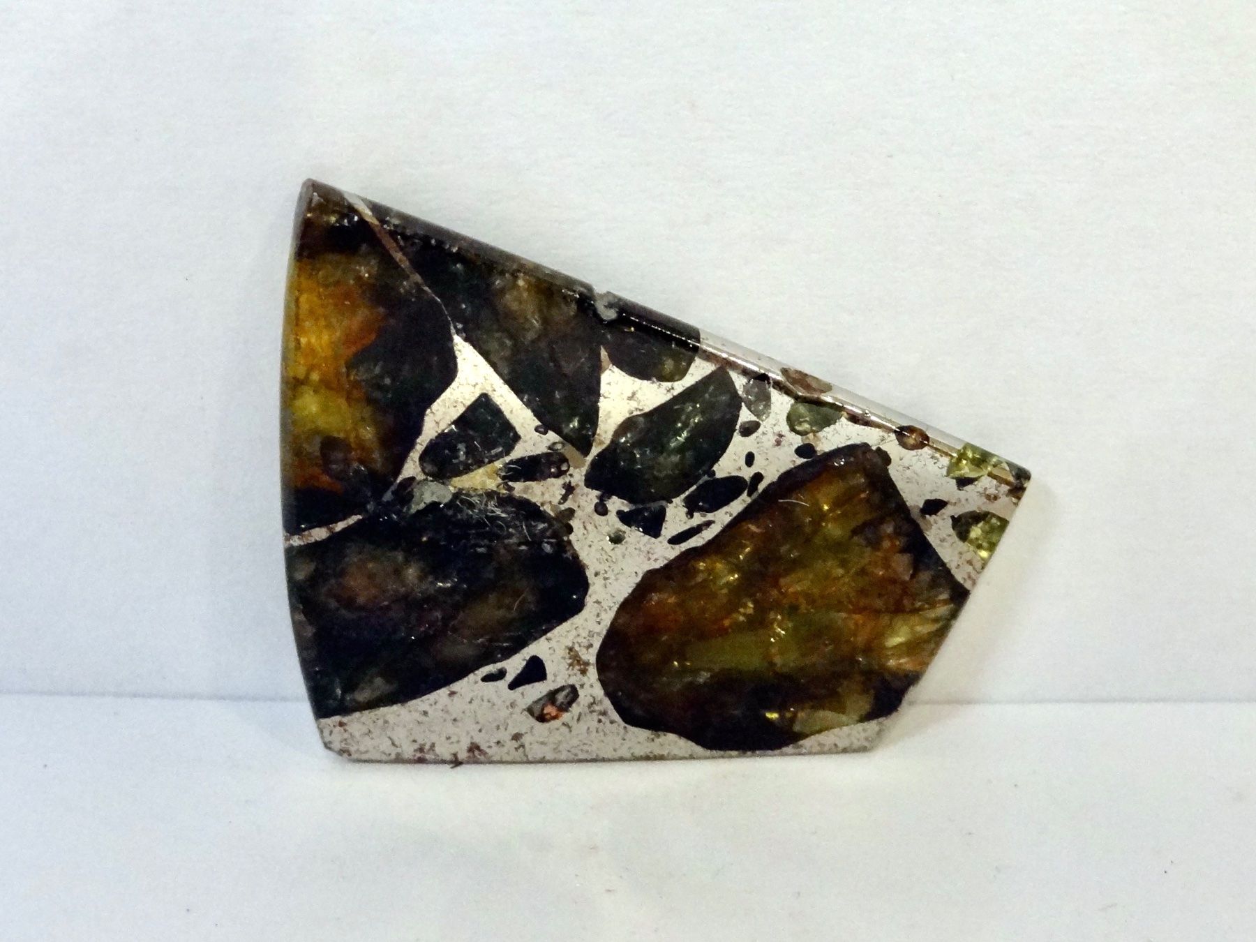 Minerali & Pietre curative: Meteorit PALLASIT Eisen-Stein-Meteorit IMILAC CHILE – Nuovo (secondo la descrizione) da Kerzers venduto da djstarsky73 8