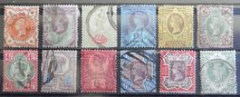 Grossbritannien British Lot mit alten Werten IV