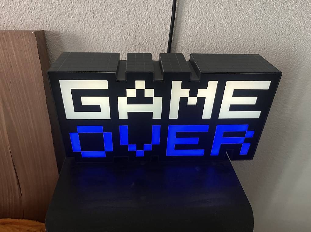 Lampes: Game Over Lampe – D'occasion à Neuenkirch par Waschbaerbauch 2