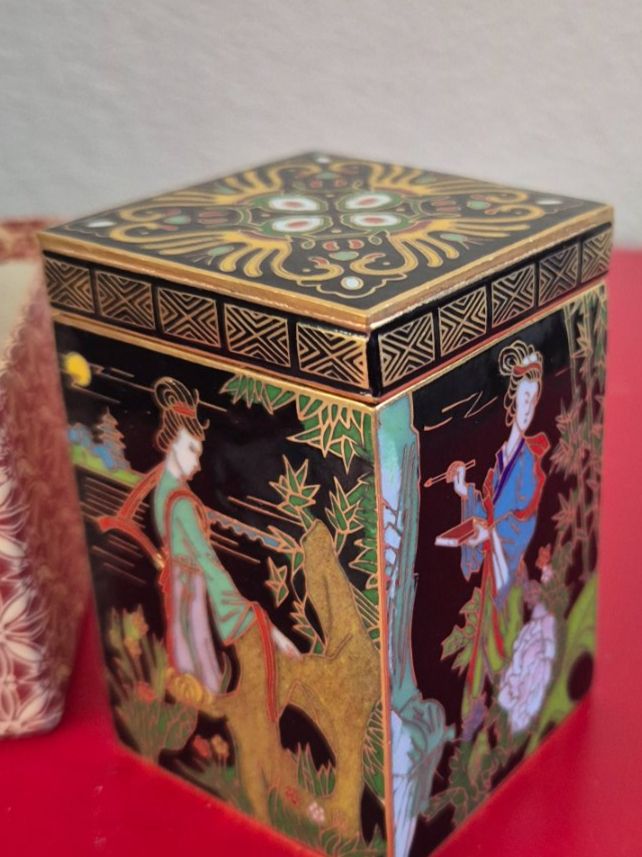 Barattoli: Décoration boîte cloisonnée de Chine – Usato da Fully venduto da tameab 2