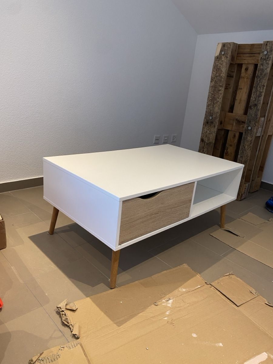 Tavoli: Table basse blanc IKEA Oslo  – Usato da Reconvilier venduto da iiceman55