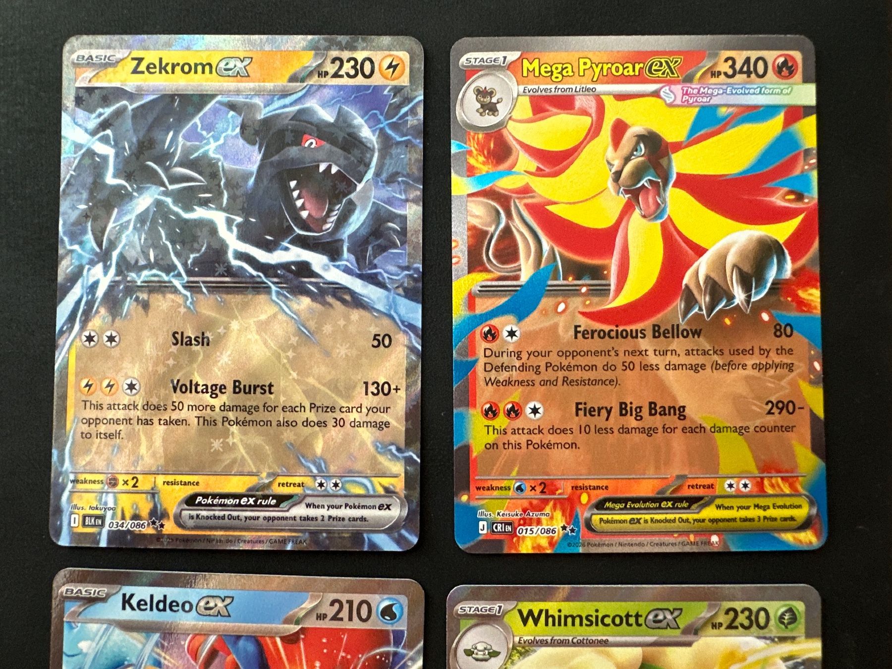 Pokémon Sammelbilder & Trading cards: Pokemon 4x EX Karten Englisch NM – Neu (gemäss Beschreibung) aus Winterthur von sah_gn89 1